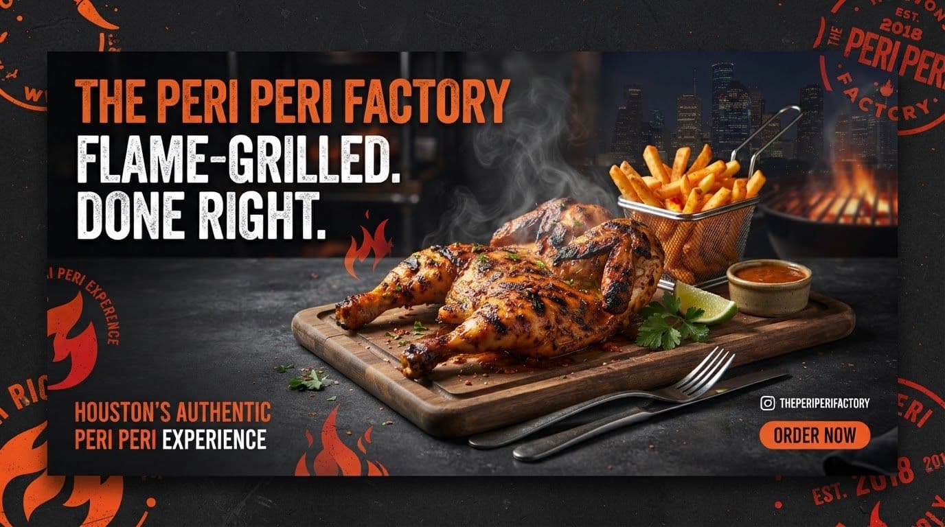 The Peri Peri factory logo