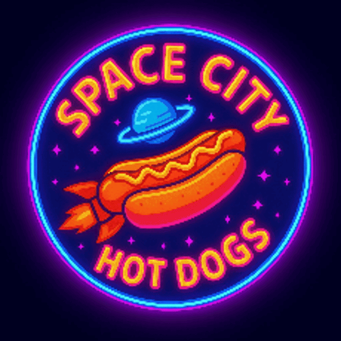 Space City Hotdogs logo