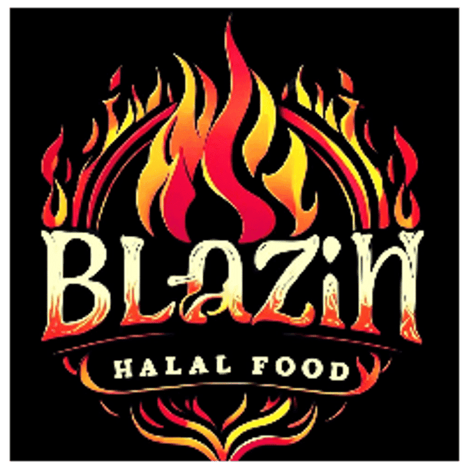 Blazin Halal Food logo