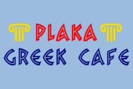 Plaka Greek Cafe logo