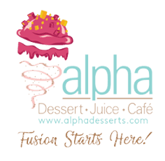 Alpha Dessert Juice Cafe Hillcroft logo