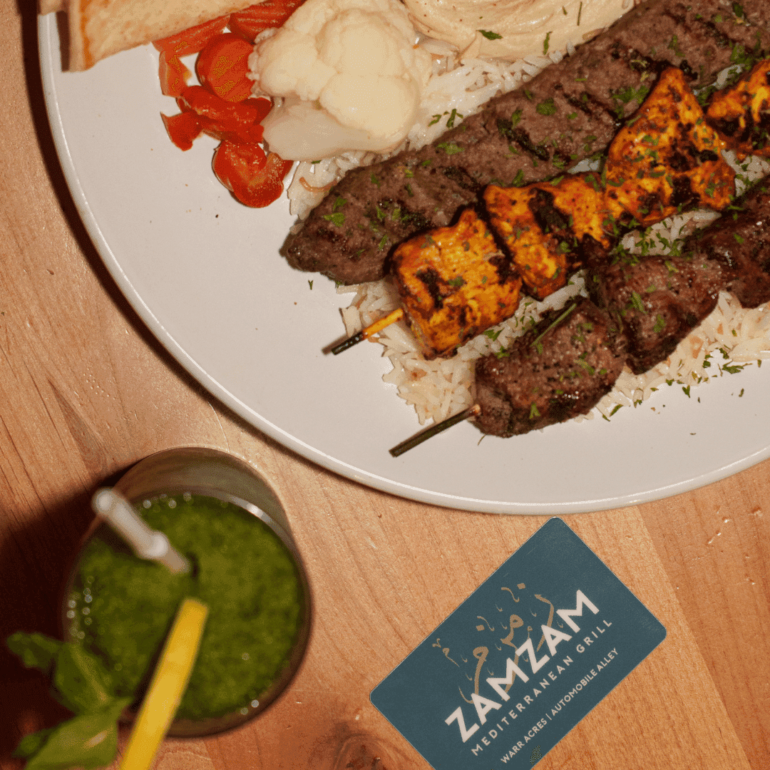 Zamzam Mediterranean Grill - Broadway logo