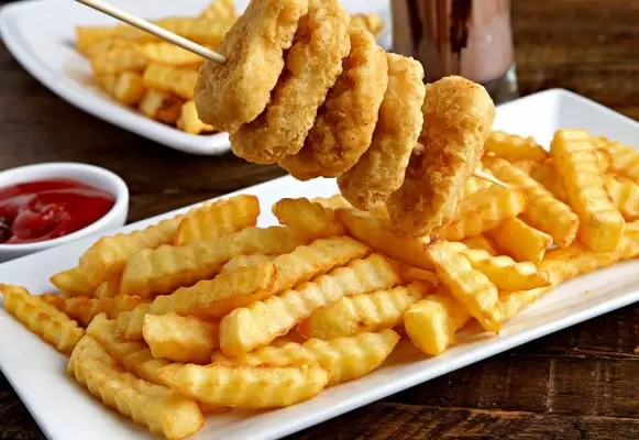 Chicken Nuggets and Fries