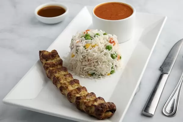 Chicken Kabab Rice Combo