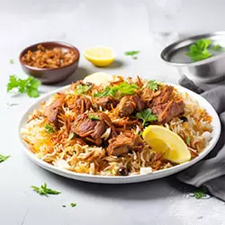 Goat Dum Biriyani